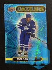 2021-22 Upper Deck Series 1 Dazzlers Blue Morgan Rielly #DZ-42